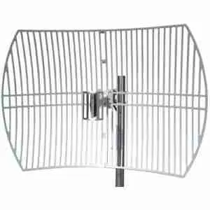 2.4-2.5 GHz grid parabolic antenna 24 dBi