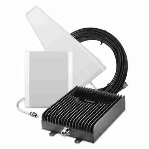 SureCall Fusion5X 2.0 Voice and LTE Signal Booster Kit for Large Buildings - Omni/Panel